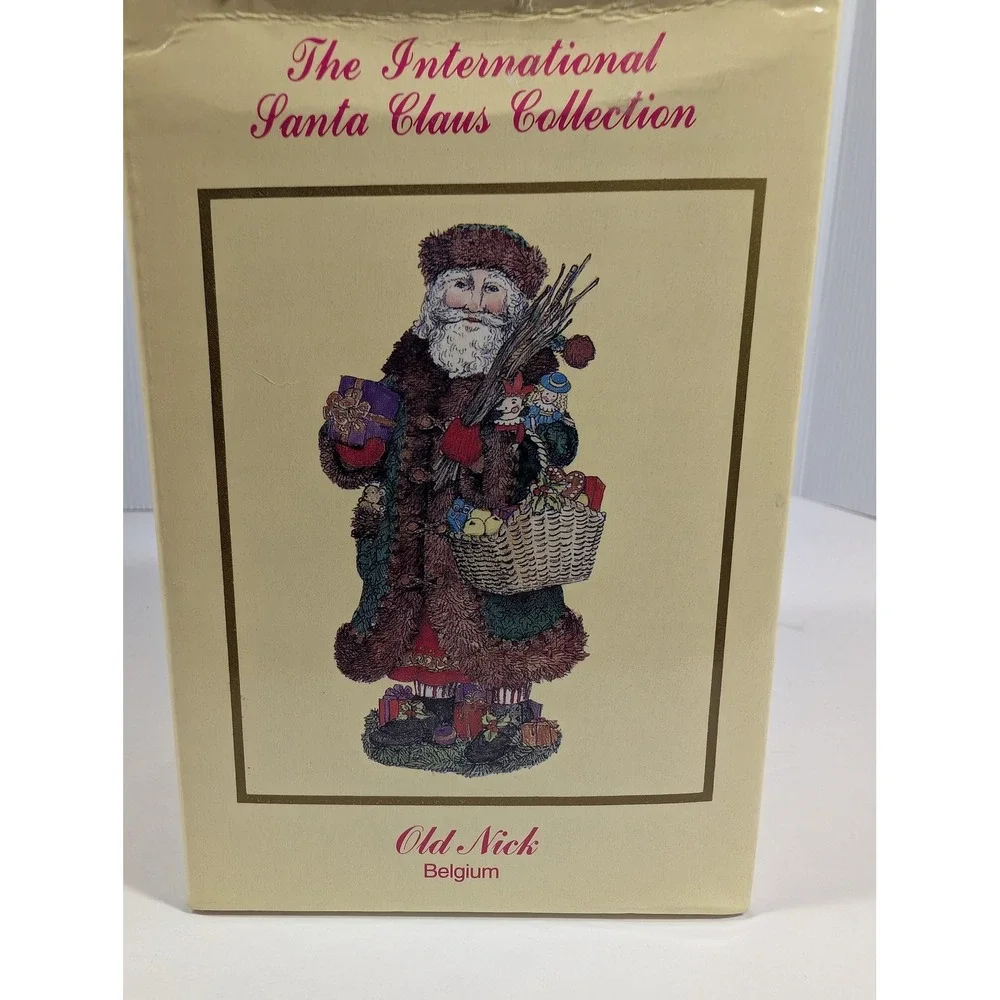 Vintage International Santa Claus Old Nick Belgium 1997 Figurine SC25 W Box